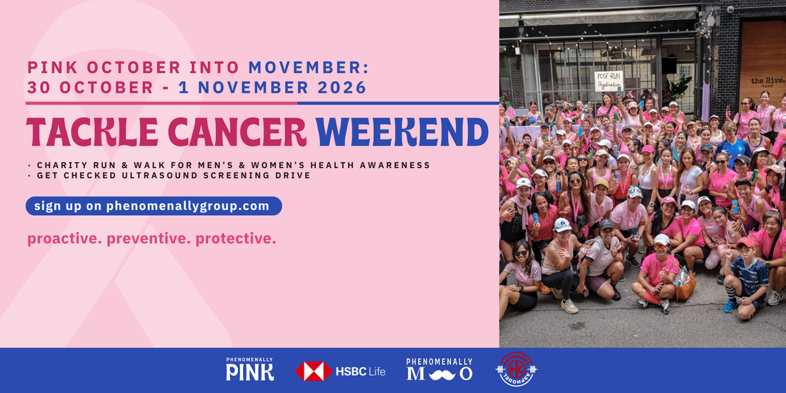 Tackle Cancer Weekend: Check Ups & Charity Run/Walk for Pink October & Movember