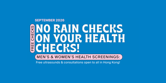 September 2026  — No Rain Checks On Your Health Checks