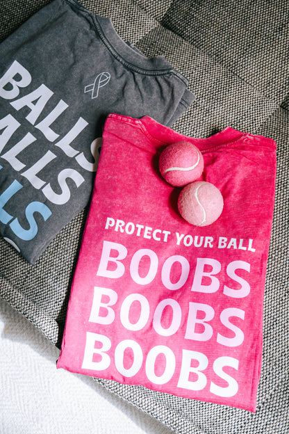Balls Balls Balls Awareness - Oversized T-shirt Style